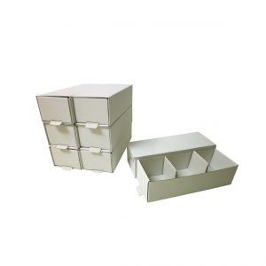 CAIXA PARA ARQUIVO DE MODELOS DE GESSO