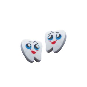 BORRACHAS EM FORMA DE DENTE